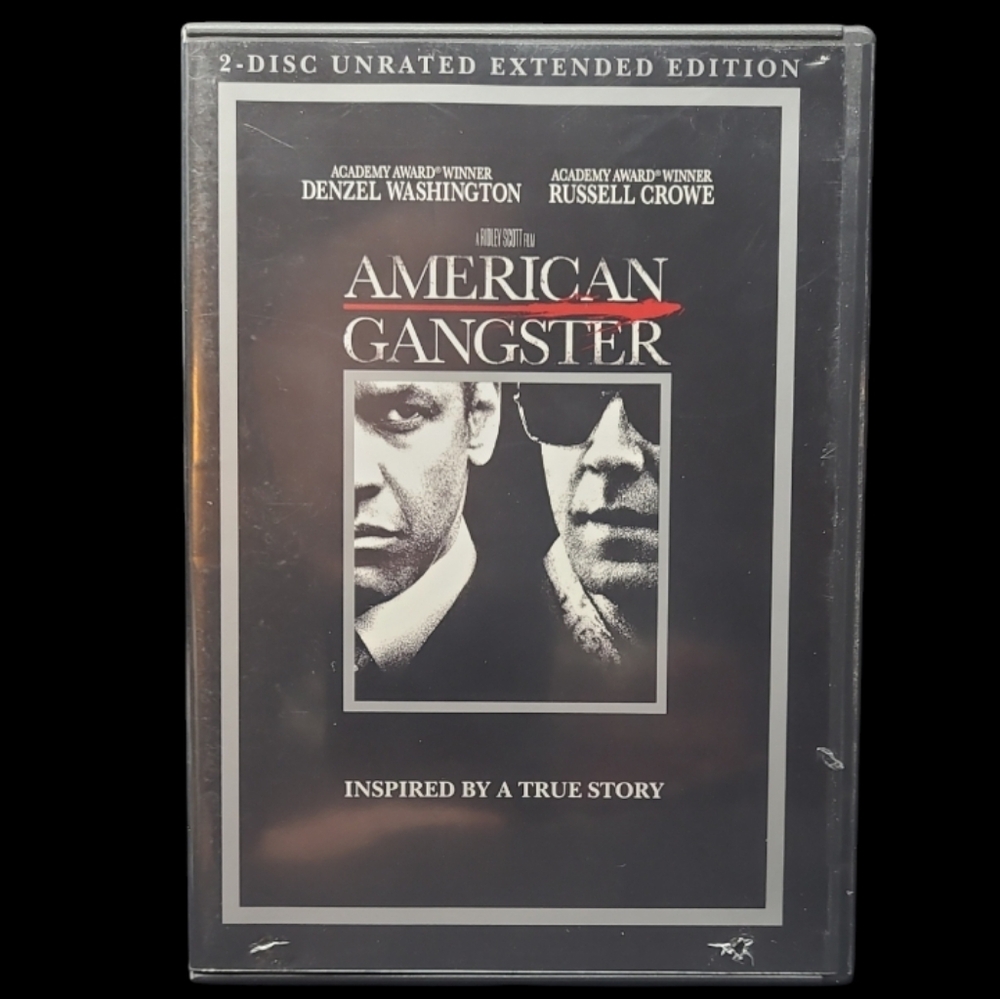 DVD "AMERICAN GANGSTER" 2-DISC SET INSPIRED BY A TRUE STORY